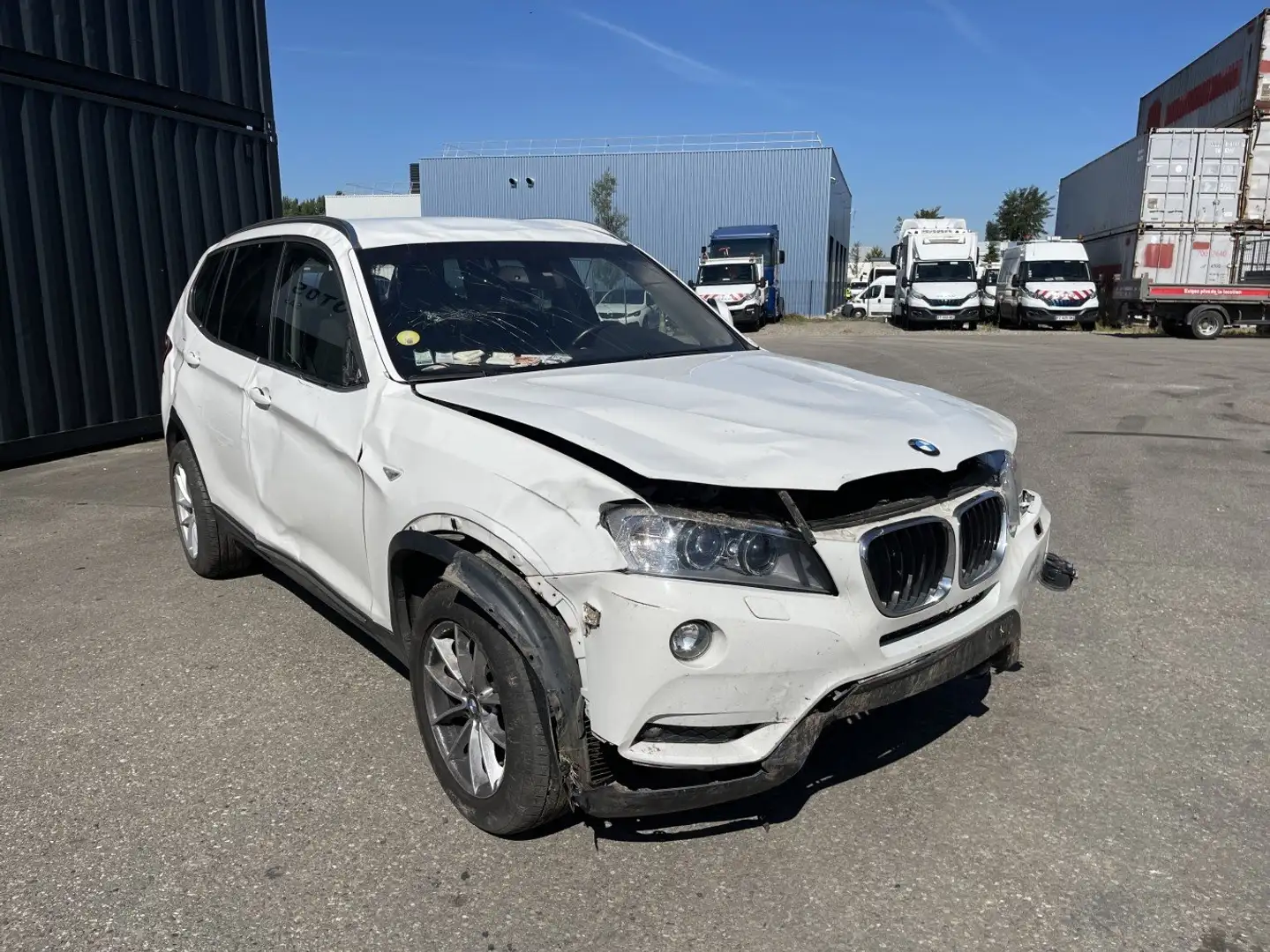 BMW X3 X3 xDrive20d 184ch Luxe Steptronic A Blanc - 2
