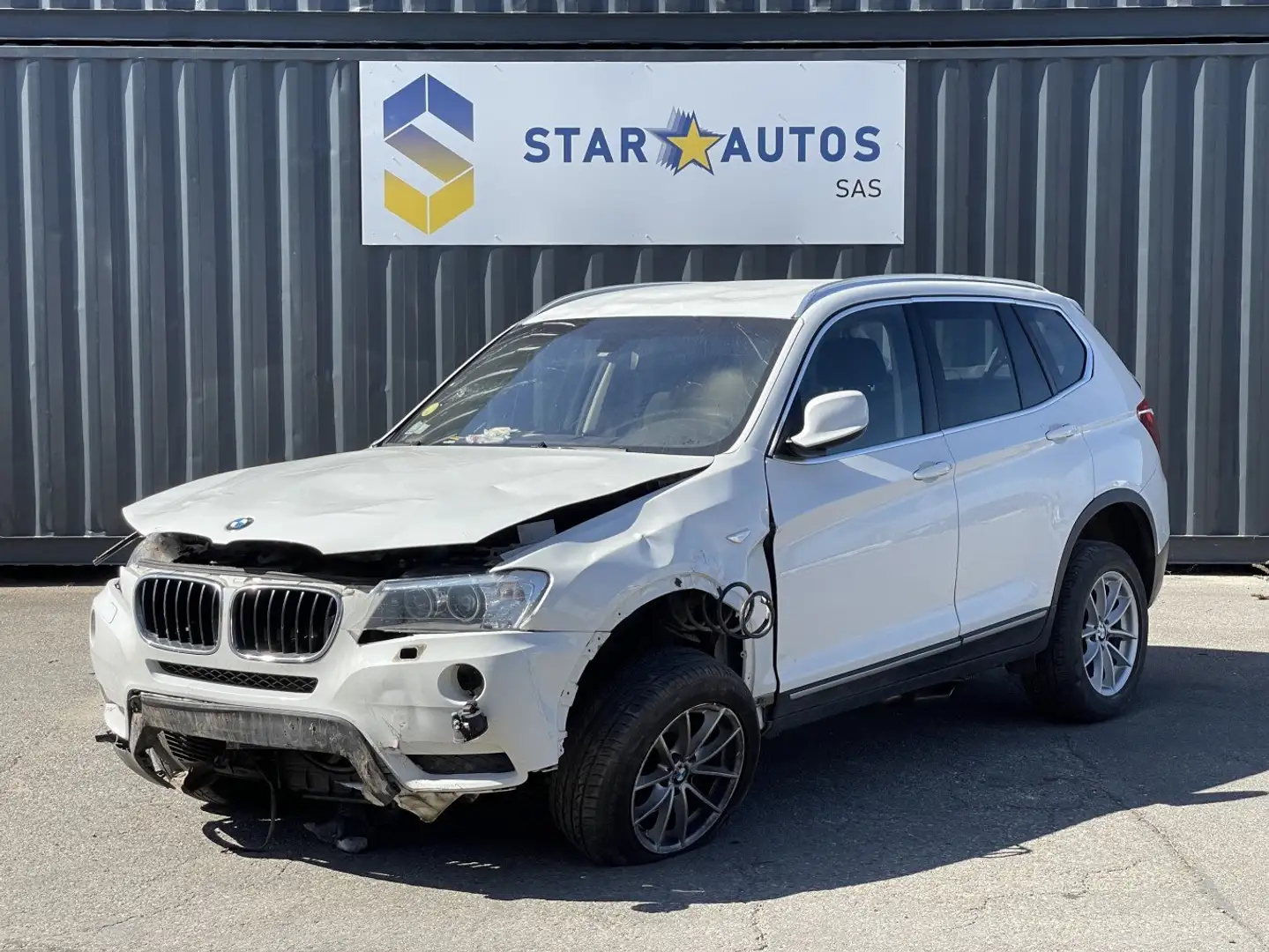 BMW X3 X3 xDrive20d 184ch Luxe Steptronic A Blanc - 1