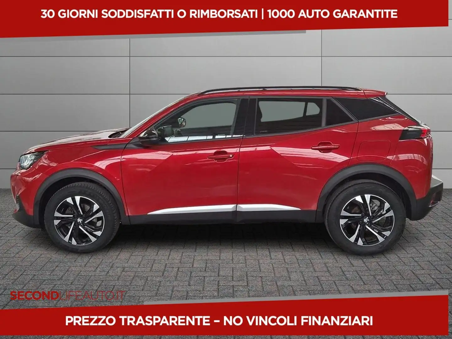 Peugeot 2008 1.2 puretech Allure Pack s&s 130cv Rosso - 2