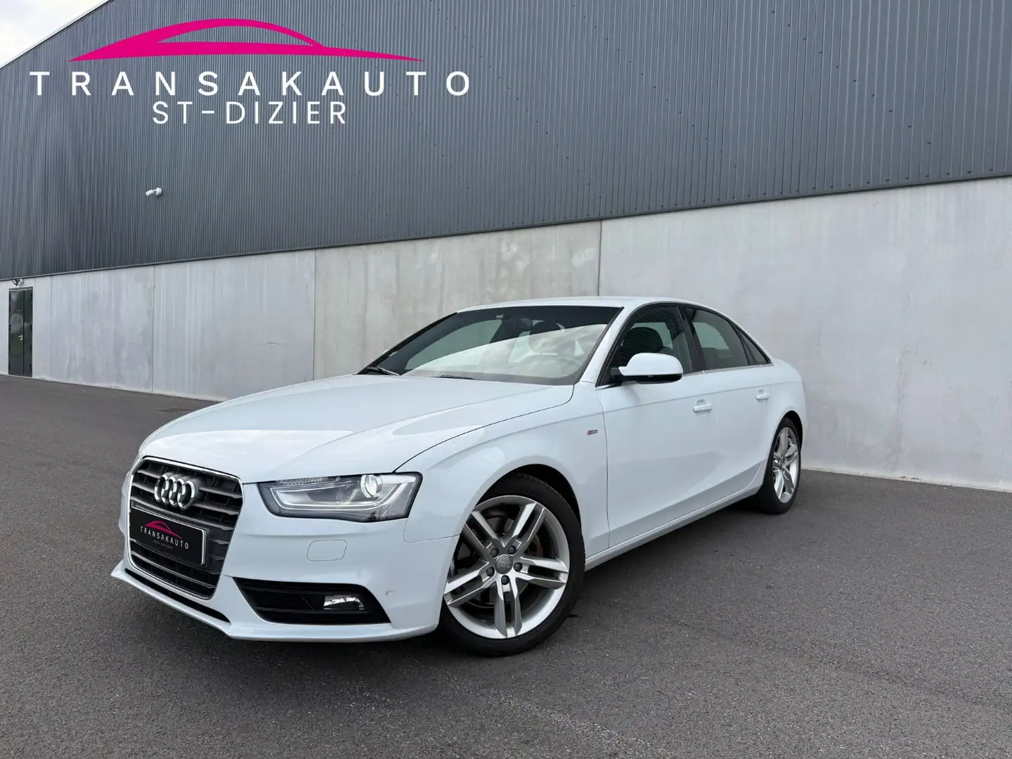 Audi A4 S Line Weiß - 1