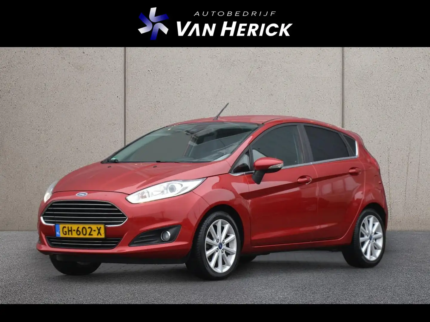 Ford Fiesta 1.0 EcoBoost Titanium 101PK | Cruise | Navi | 5 de Rot - 1