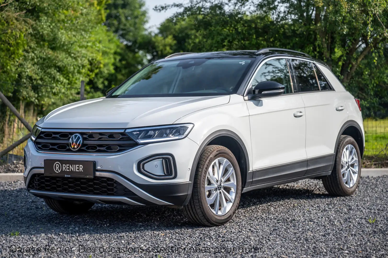 Volkswagen T-Roc 1.0 TSI 110 Life Business et Garantie 24 mois Blanc - 1