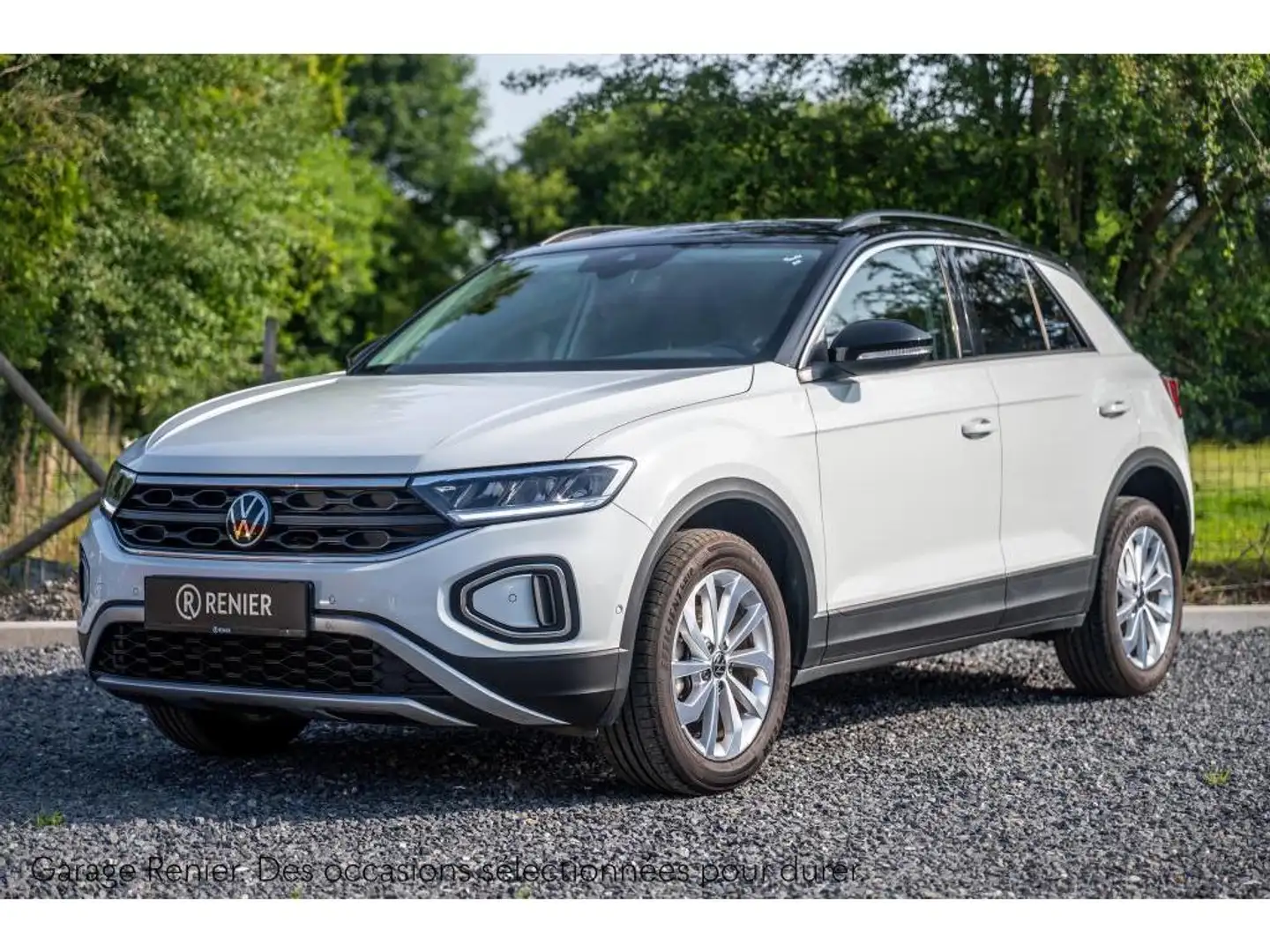 Volkswagen T-Roc 1.0 TSI 110 Life Business Garantie 24 mois Blanc - 1