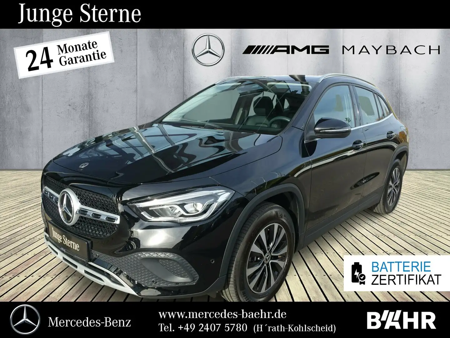 Mercedes-Benz GLA 250 GLA 250 e Style/MBUX-Navi/LED/Pano/Totwinkel/17" Schwarz - 1
