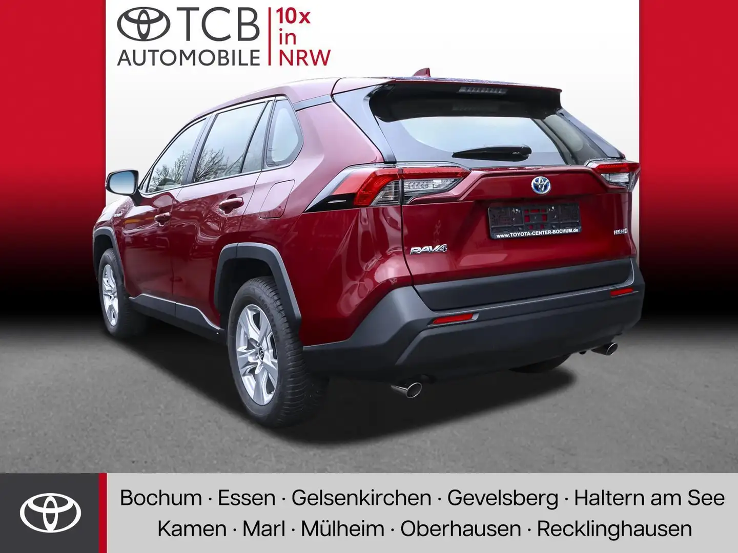 Toyota RAV 4 2.5 Hybrid 4x2 Rojo - 2