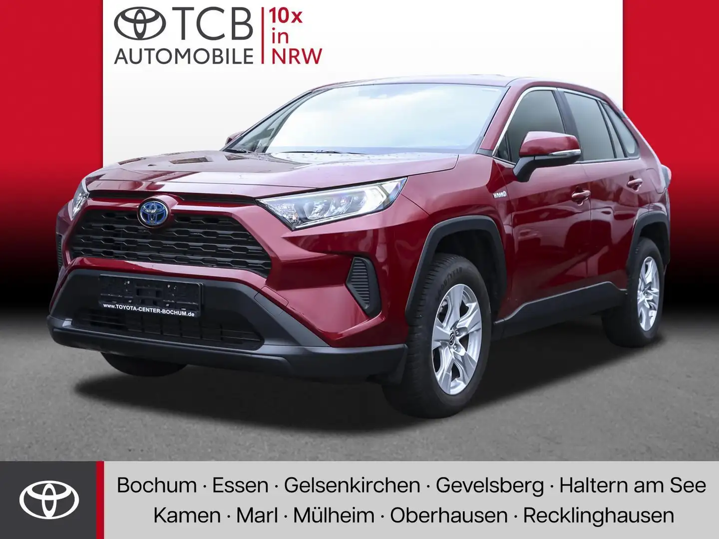 Toyota RAV 4 2.5 Hybrid 4x2 Rojo - 1