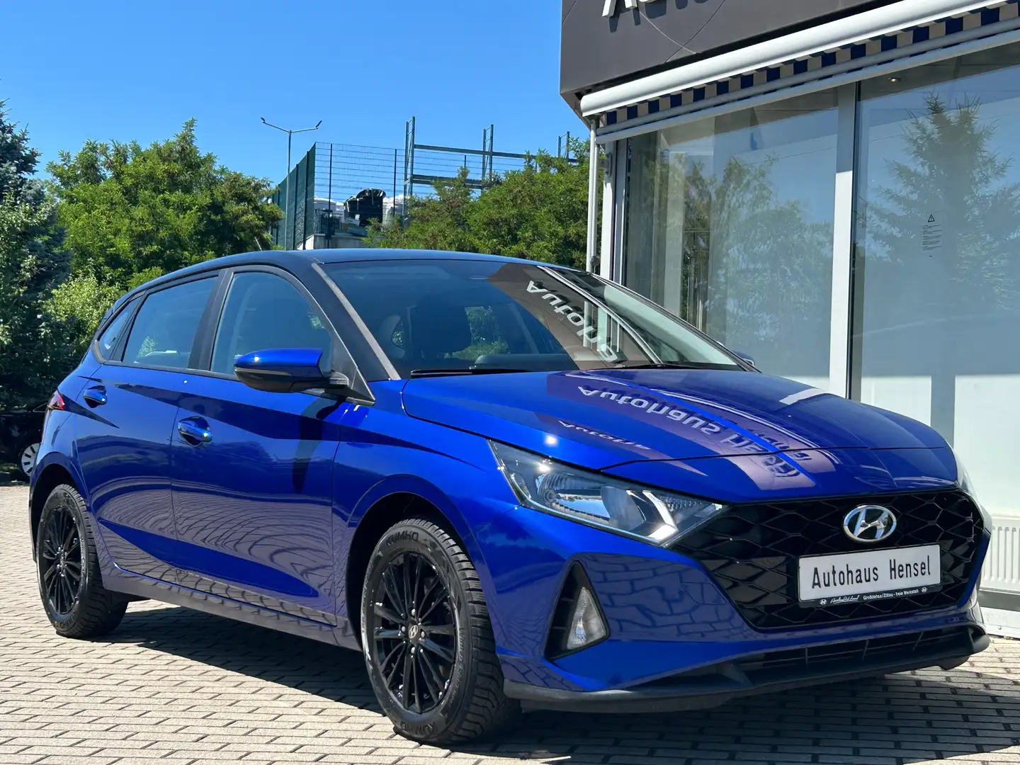Hyundai i20 1.0 T-GDi Select Funktions-Paket DAB+ Einparkhilfe Bleu - 2