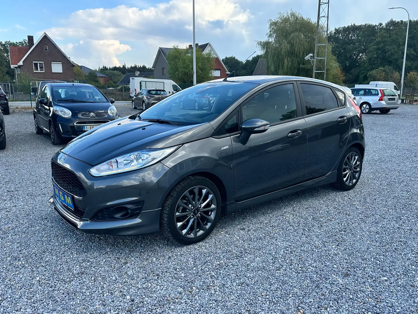 Ford Fiesta Fiesta 1.0 EcoBoost ST-LINE ** 12 m garantie ** Gris - 2