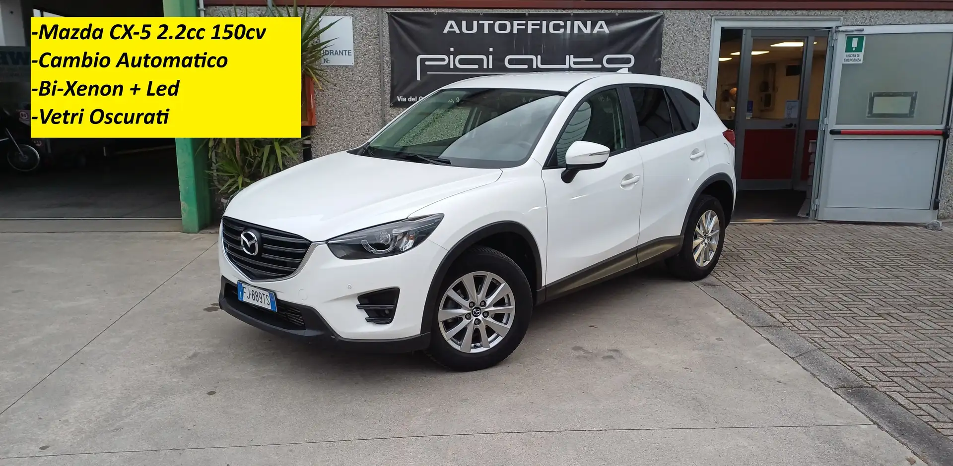 Mazda CX-5 2.2 Evolve 2wd 150cv 6at Per Operatori del Settore Blanc - 1