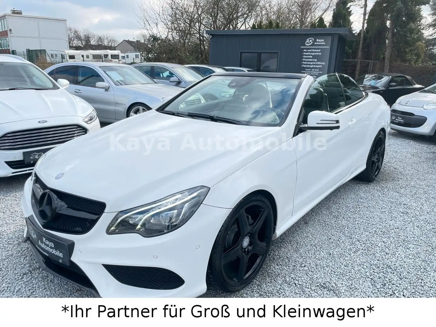 Mercedes-Benz E 350 d BlueTec Cabrio AMG-Paket 360° Navi Weiß - 1