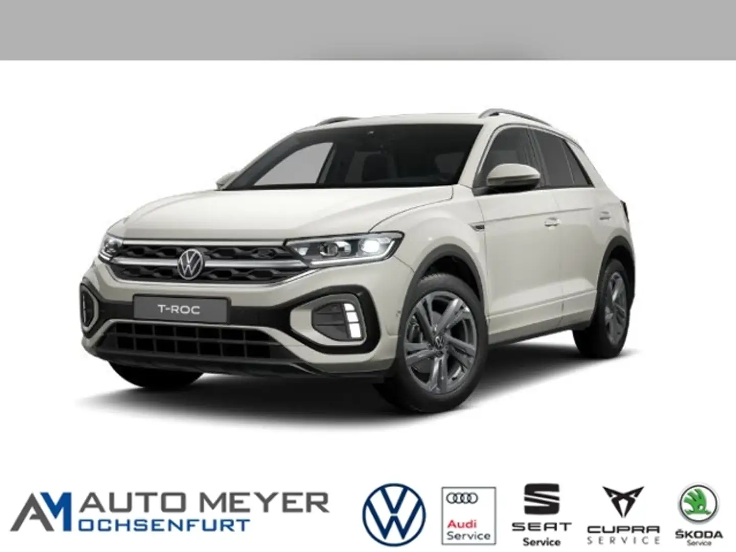 Volkswagen T-Roc R-Line 1.5 l TSI DSG Navi AHK IQ.DRIVE Ganzjahres Grau - 1
