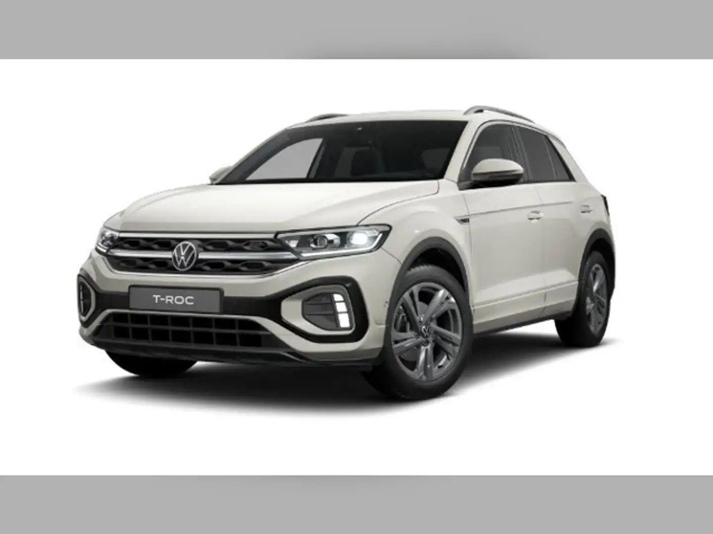 Volkswagen T-Roc R-Line 1.5 l TSI DSG Navi AHK IQ.DRIVE Ganzjahres Grau - 2