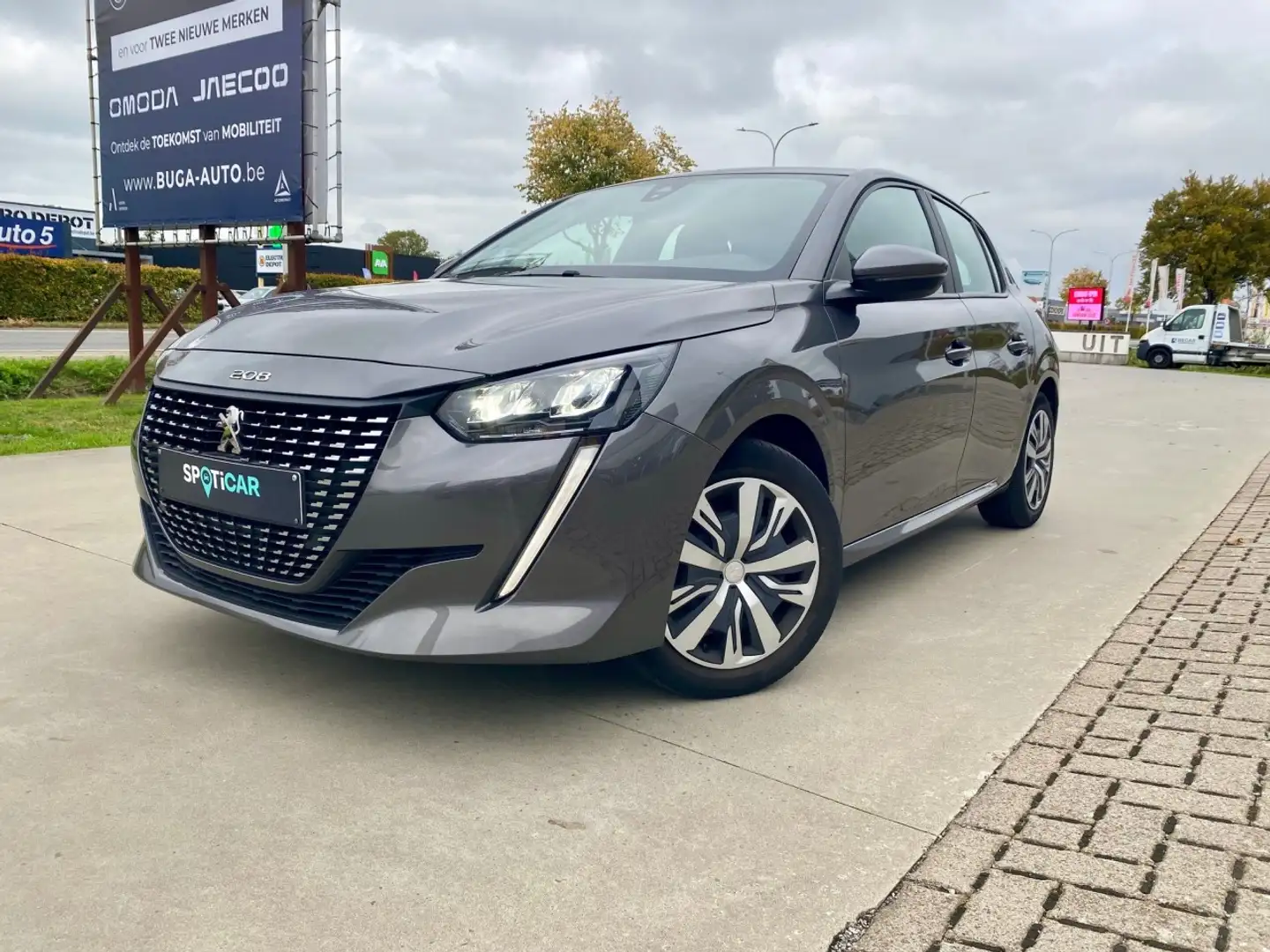 Peugeot 208 Active Gris - 1