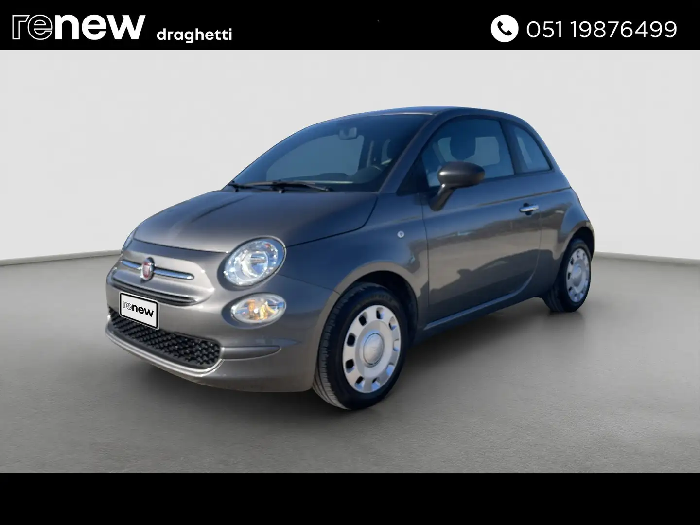 Fiat 500 500 1.0 hybrid Cult 70cv Grigio - 1