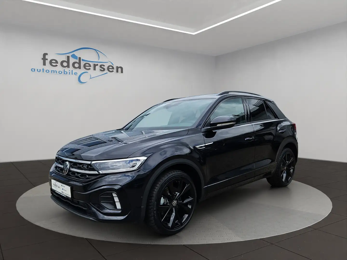 Volkswagen T-Roc R-Line Black Style 1.5 TSI IQ.DRIVE AHK Navi Rück Zwart - 2