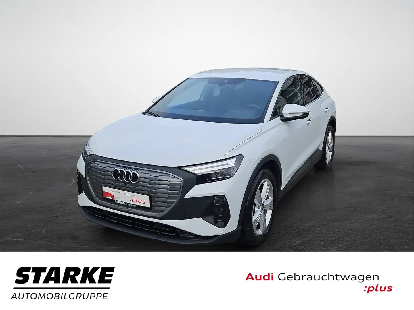 Audi Q4 e-tron Sportback 40 S-line NaviPlus LED 19-Zoll SHZ AP... Weiß - 1