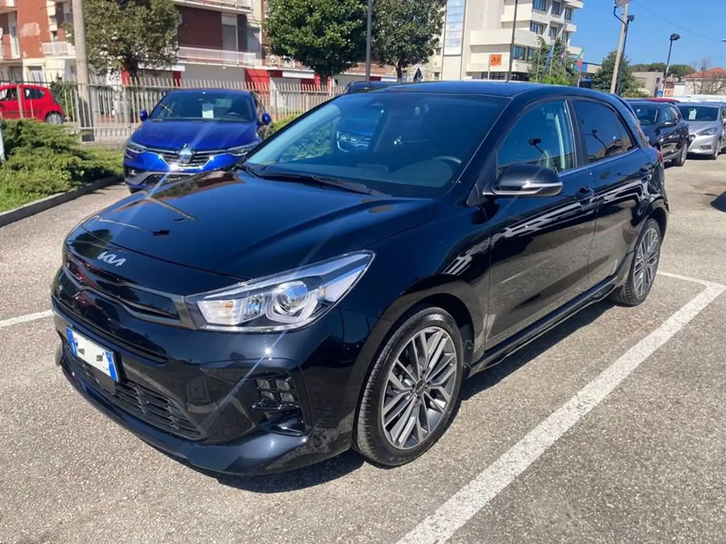 Kia Rio 1.0 T-GDi 100 CV MHEV iMT GT Line Zwart - 1