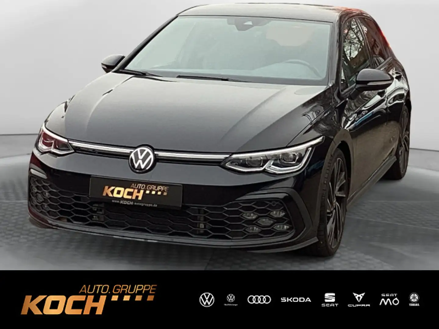 Volkswagen Golf VIII GTD Leder Navi LED AHK Kamera Schwarz - 1