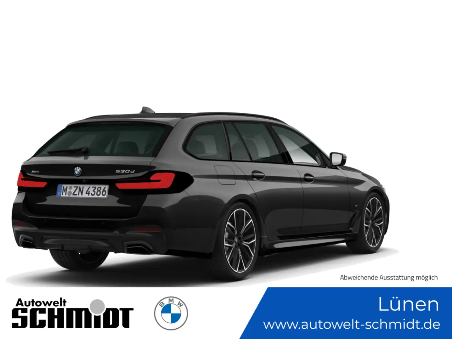 BMW 530 d xDrive Touring M Sportpaket + GARANTIE Noir - 2