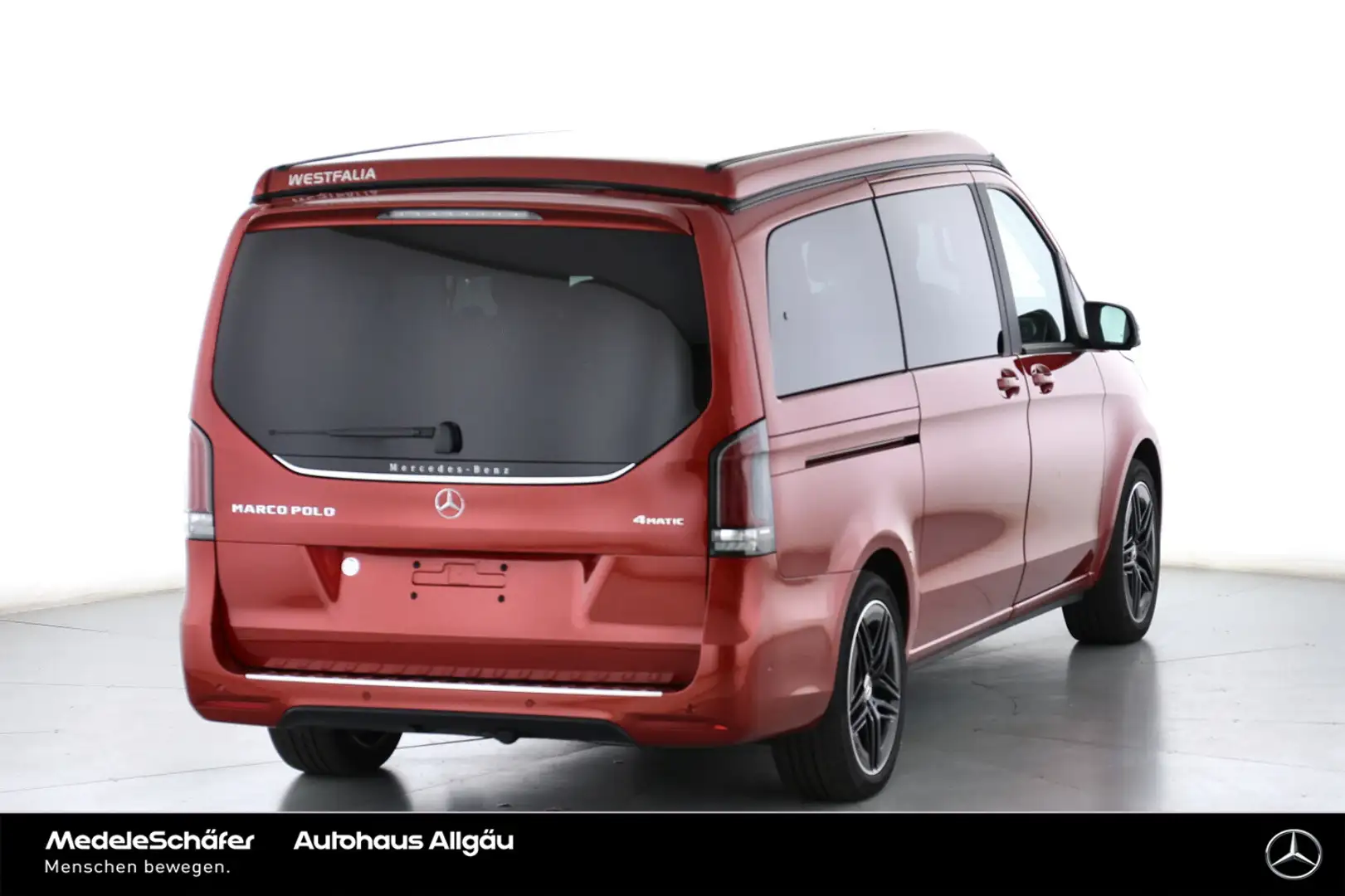Mercedes-Benz Marco Polo Marco Polo 300 d 4MATIC AMG 5SITZER AHK AIRMATIC Rot - 2