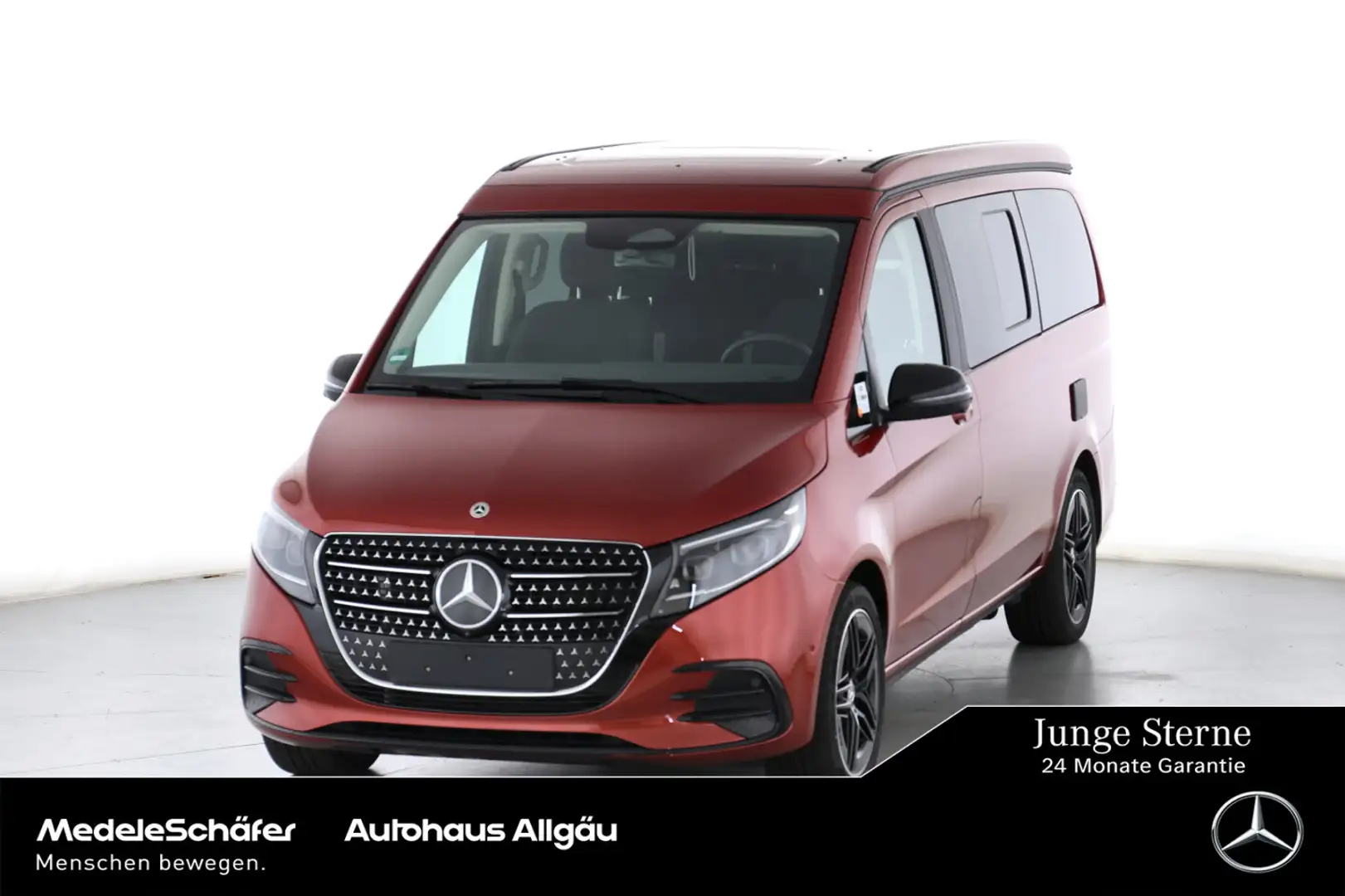 Mercedes-Benz Marco Polo Marco Polo 300 d 4MATIC AMG 5SITZER AHK AIRMATIC Rot - 1