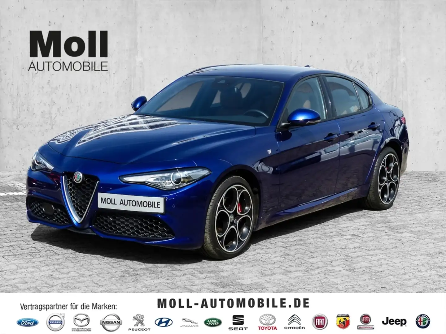 Alfa Romeo Giulia Allrad Assistenz Paket Navi Leder Bi-Xenon Бежевий - 1