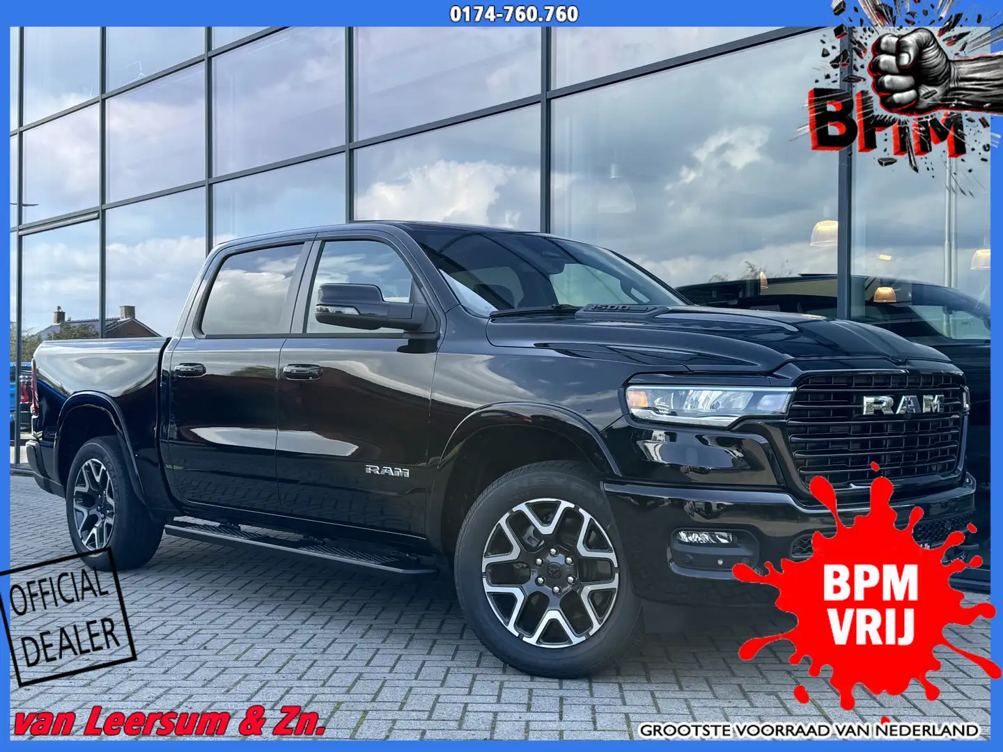 Dodge RAM Laramie Sport 425PK | Pano | Alpine | Achteruitrij Noir - 1