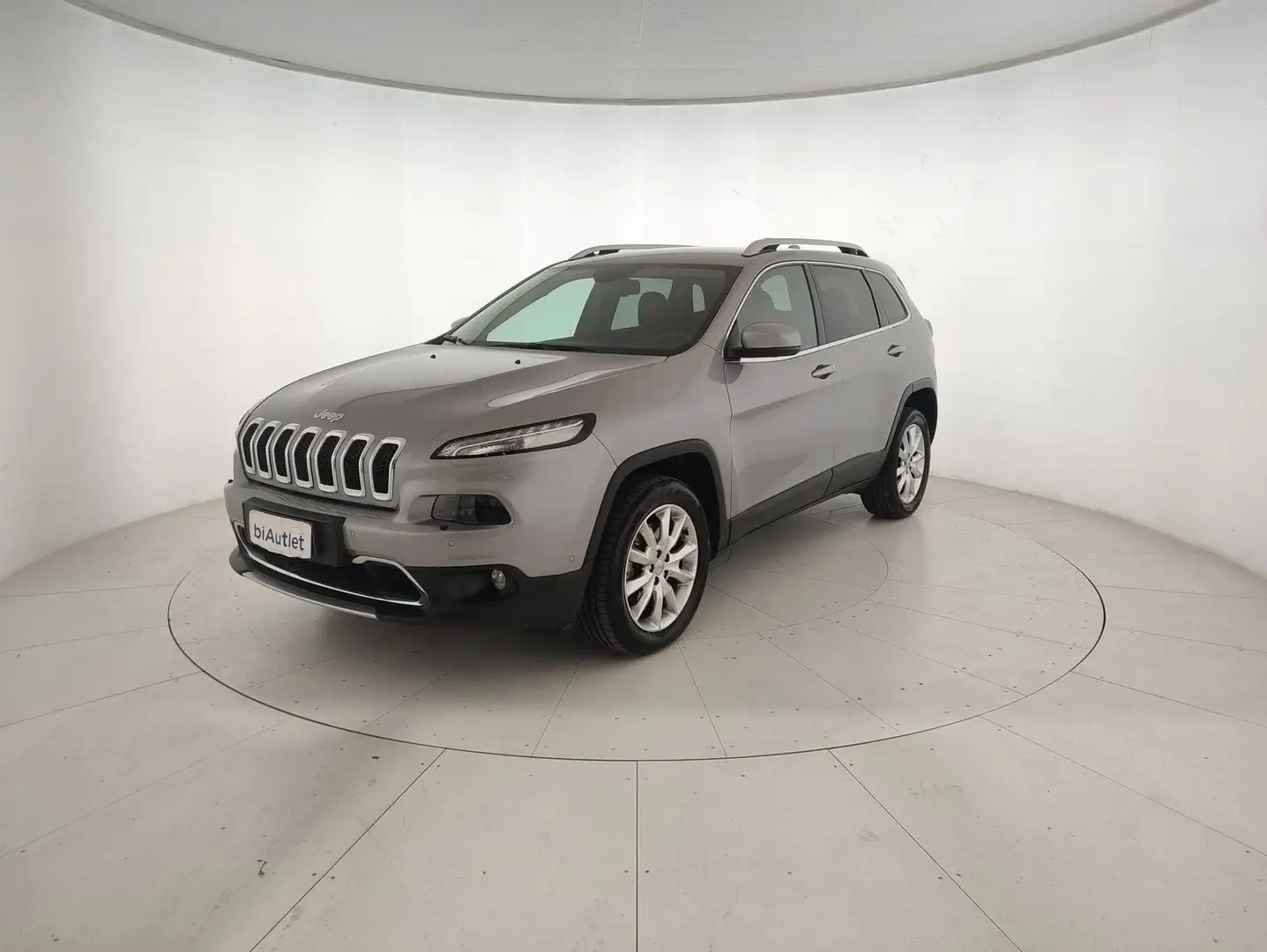 Jeep Cherokee 2.2 mjt II Limited 4wd active drive I 200cv auto Argent - 1