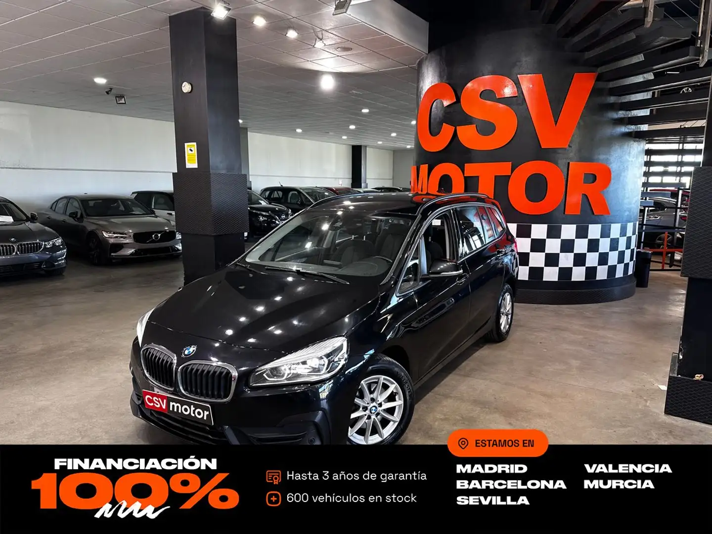 BMW 216 216d Negro - 1