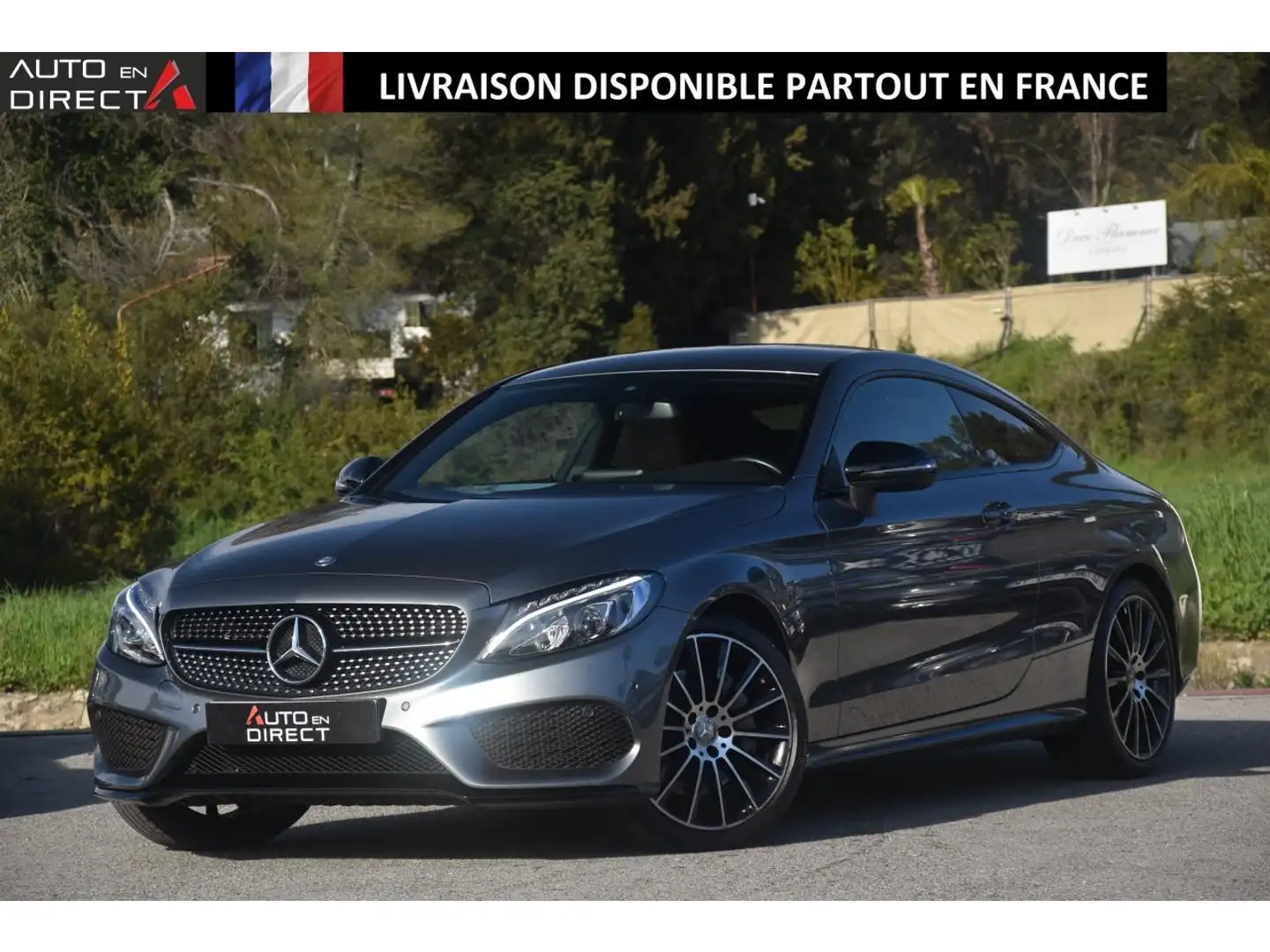 Mercedes-Benz C 300 Coupé C 300 - BVA 7G-Tronic Plus  COUPE - BM 205 S Gris - 1
