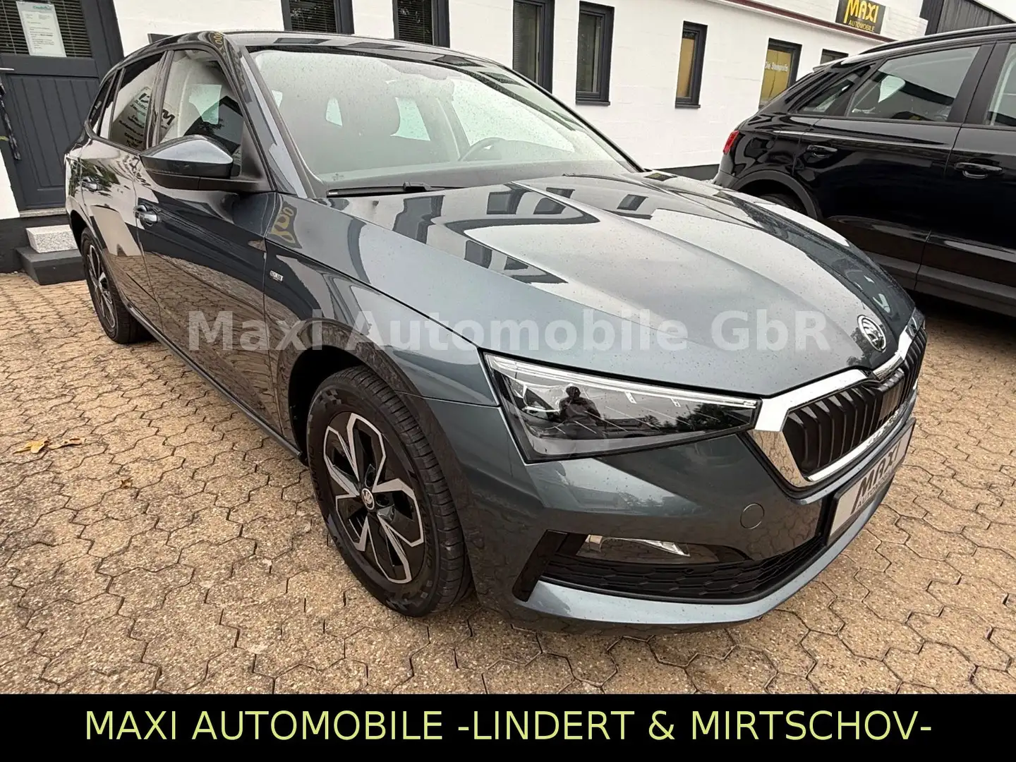 Skoda Scala 1.6TDI Drive 125-NAVI-LED-VIRT-TEMP-SHZ Gris - 1