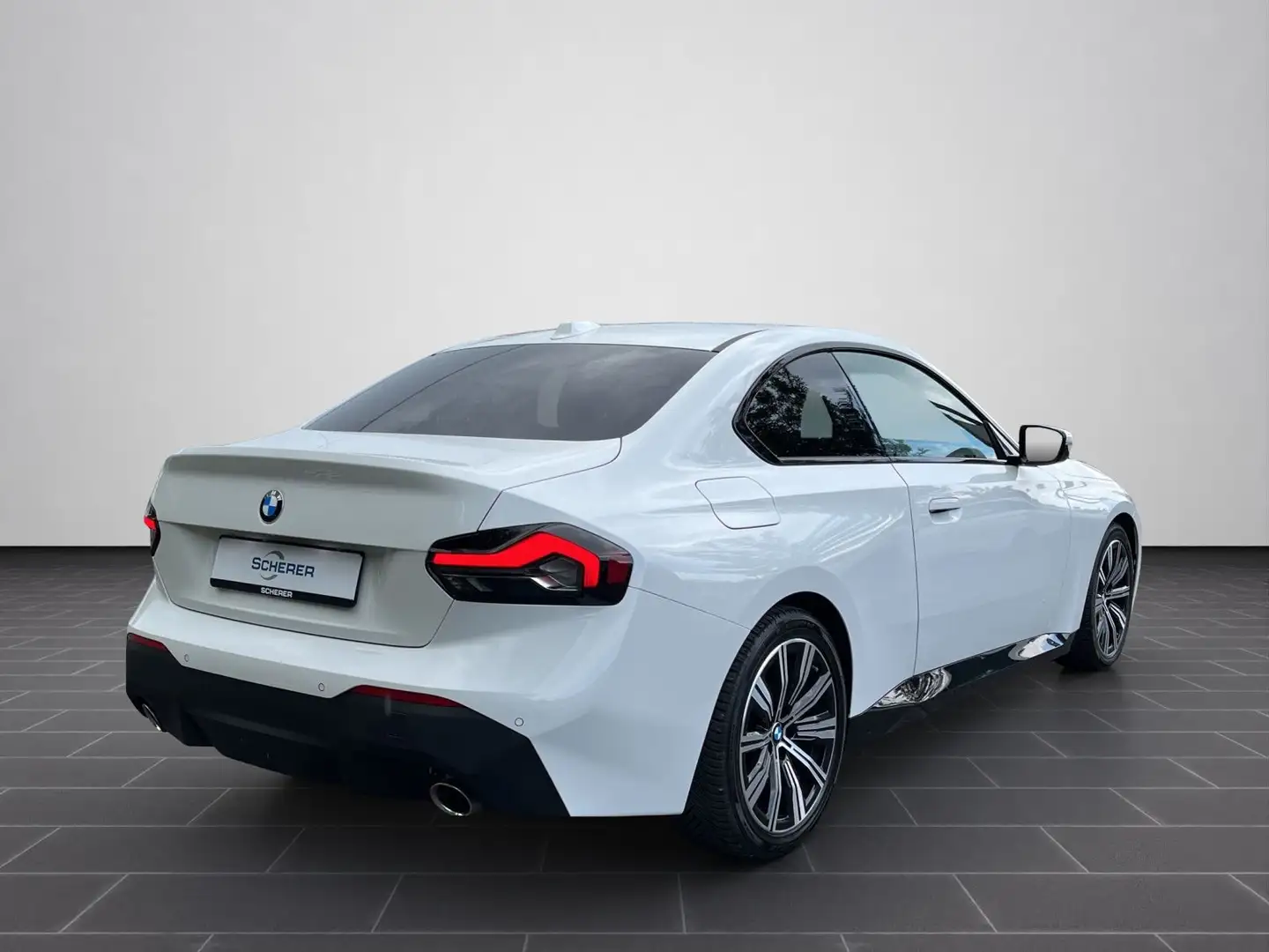 BMW 218 i Coupe 218i Coupe, SHZ, LED, SHADOWLINE, LIV Weiß - 2