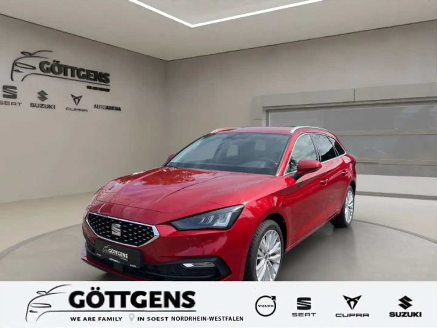 SEAT Leon Sportstourer 1.4 TSI e-Hybrid DSG  Xcellence Rood - 1