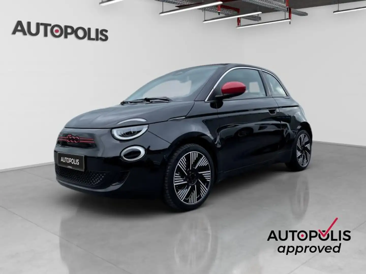 Fiat 500e ELECTRIC CABRIO Noir - 1