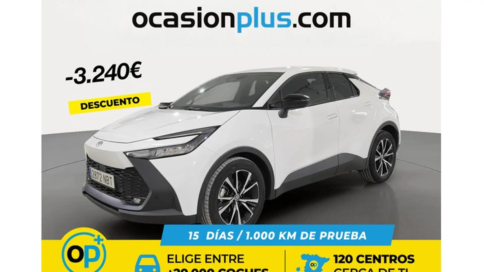 Toyota C-HR 140H Active Blanc - 1