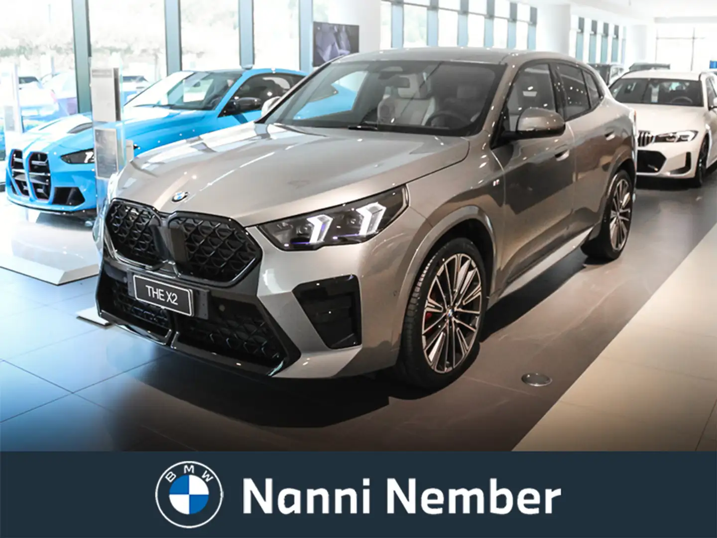 BMW X2 sDrive 20d MSport Pro Grigio - 1