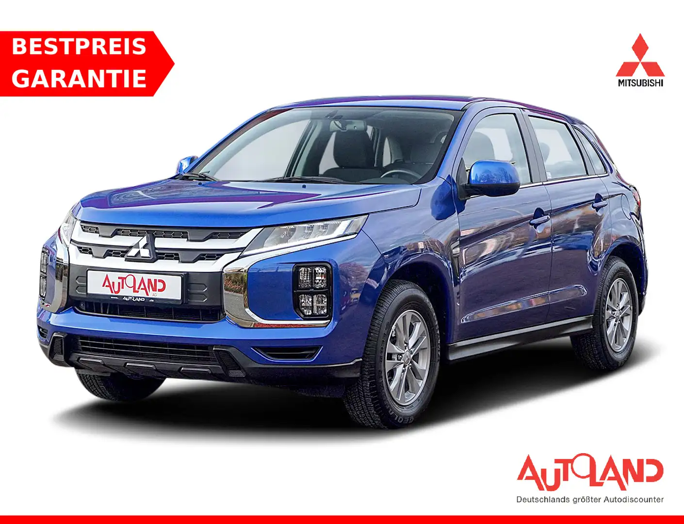 Mitsubishi ASX 2.0 MIVEC Intro 2WD CVT LED Navi Sitzheizung Blau - 1