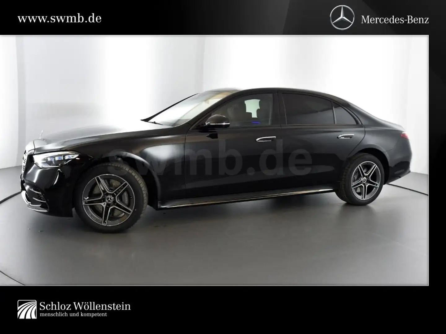 Mercedes-Benz S 450 d 4M lang 4,99%/AMG/Digital Light/Sitzklima /PanoD Černá - 1