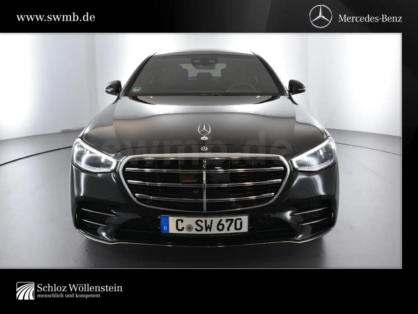 Mercedes-Benz S 450 d 4M lang 4,99%/AMG/Digital Light/Sitzklima /PanoD Fekete - 2