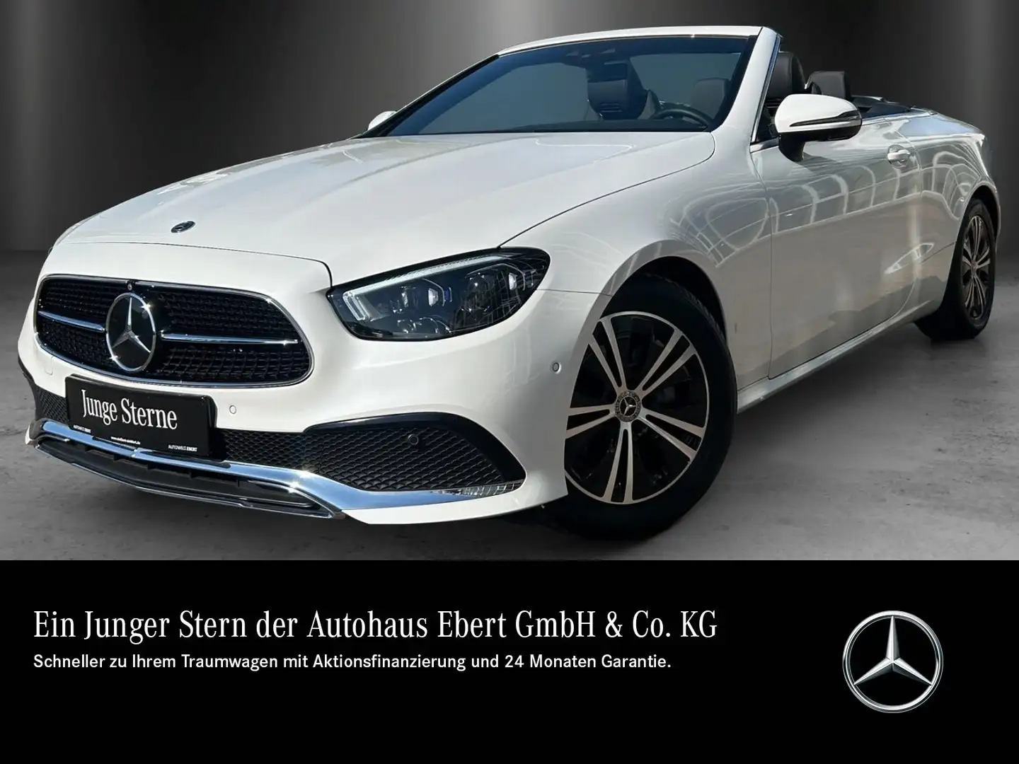 Mercedes-Benz E 220 d Cabrio DISTRO Massage MLED Memo 360°Busin Wit - 1