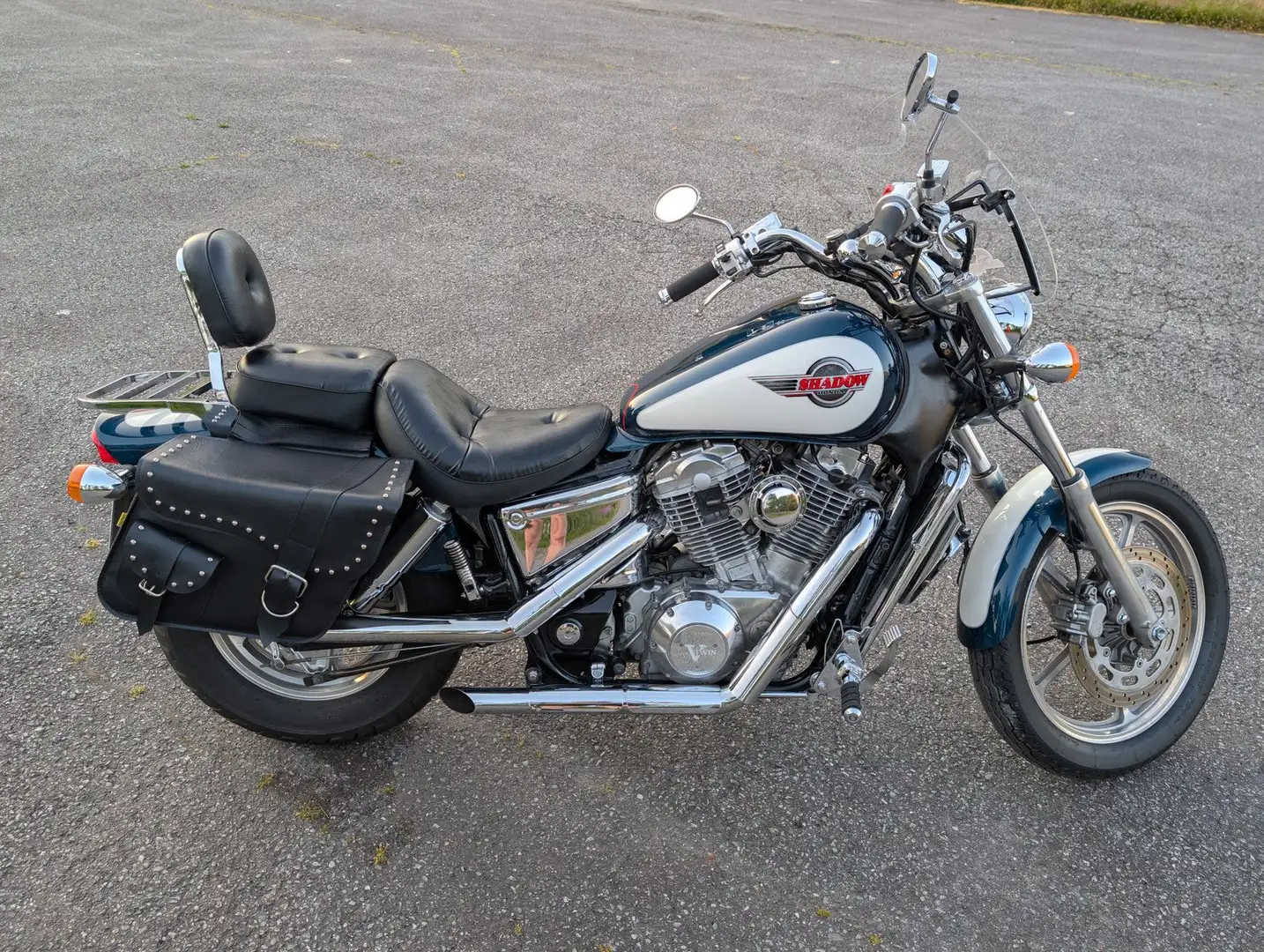 Honda VT 1100 C Shadow Albastru - 2