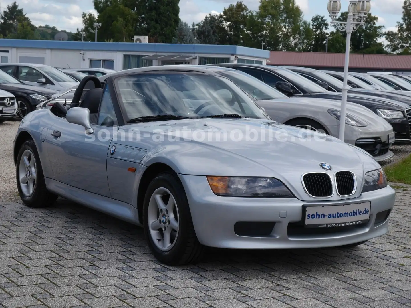 BMW Z3 Leder/Automatik/2. Hand/original 108 Tkm Argento - 2