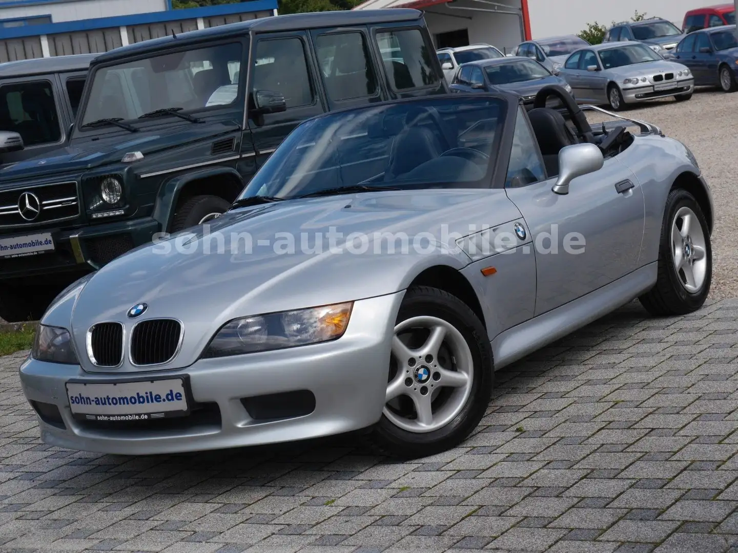 BMW Z3 Leder/Automatik/2. Hand/original 108 Tkm Argento - 1