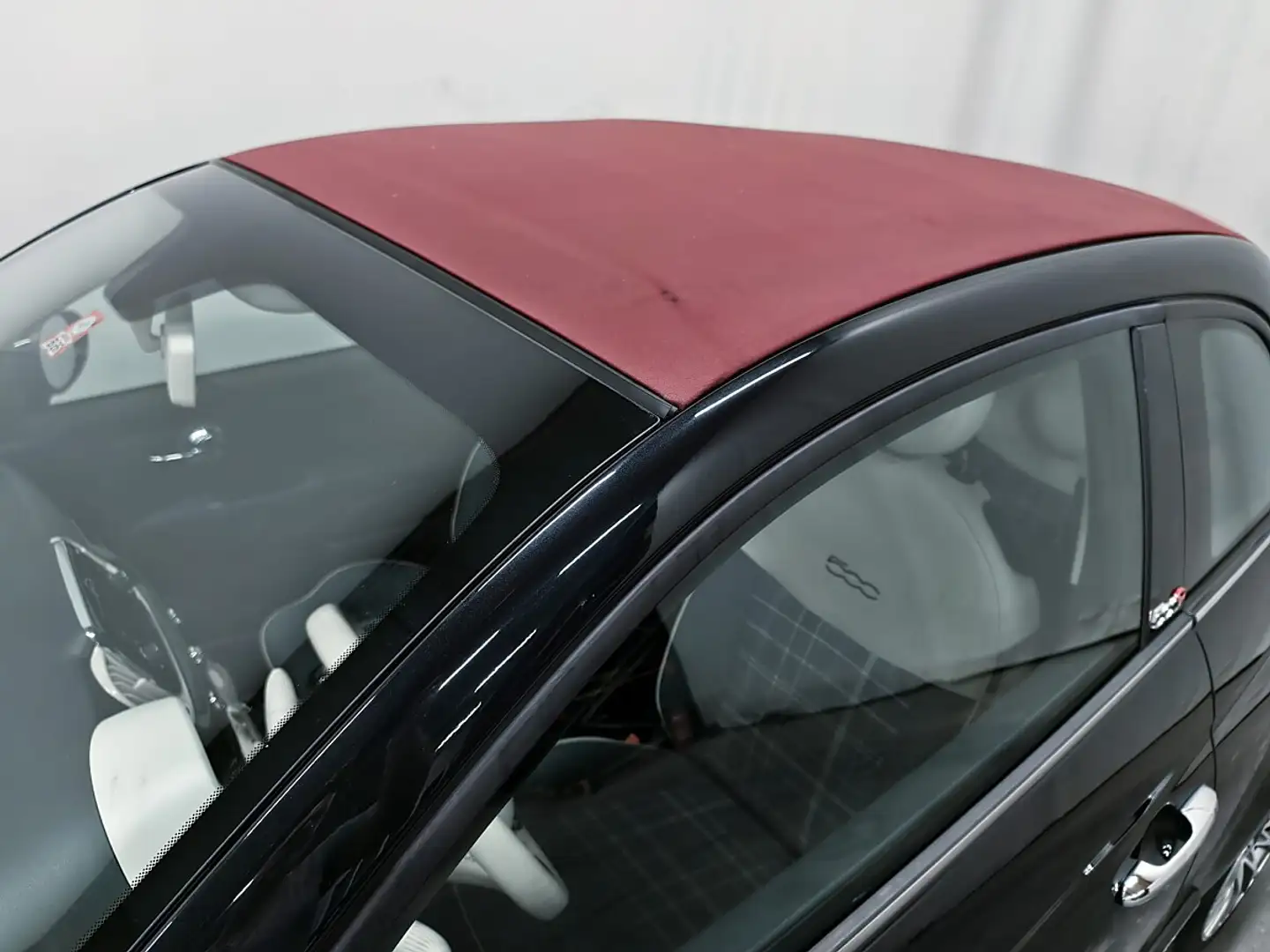 Fiat 500C Lounge 1,2 Benzin 4-Zylinder Cabrio Schwarz - 2
