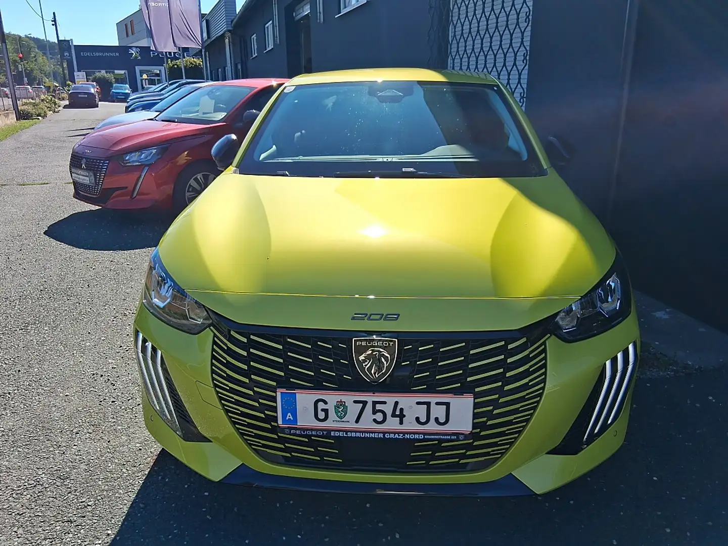 Peugeot 208 PureTech 100 S&S Allure Gelb - 2