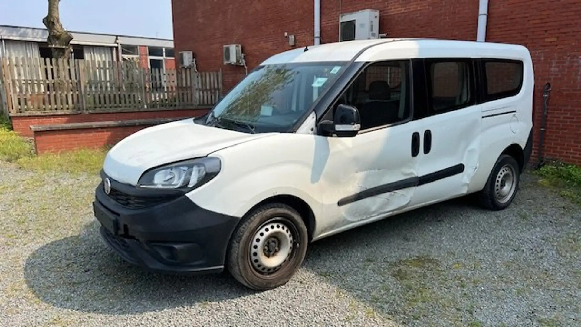 Fiat Doblo Maxi_1.4i_2150€ for export_Gearbox defect Blanc - 1