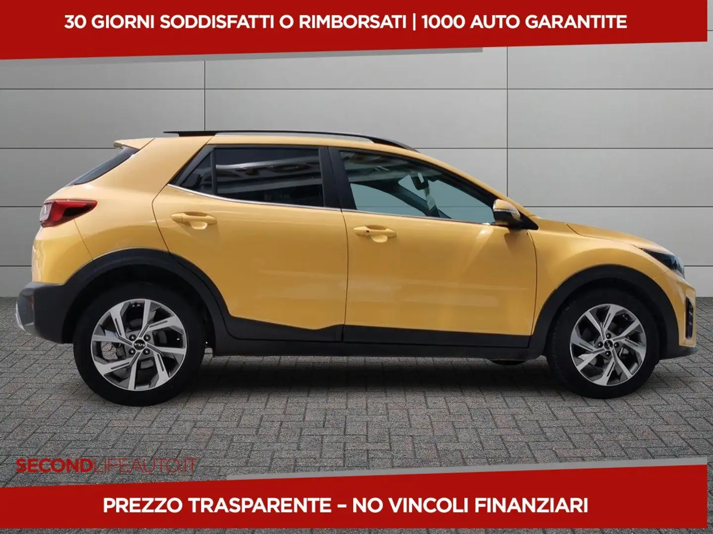 Kia Stonic 1.0 t-gdi mhev GT Line 100cv imt Giallo - 2
