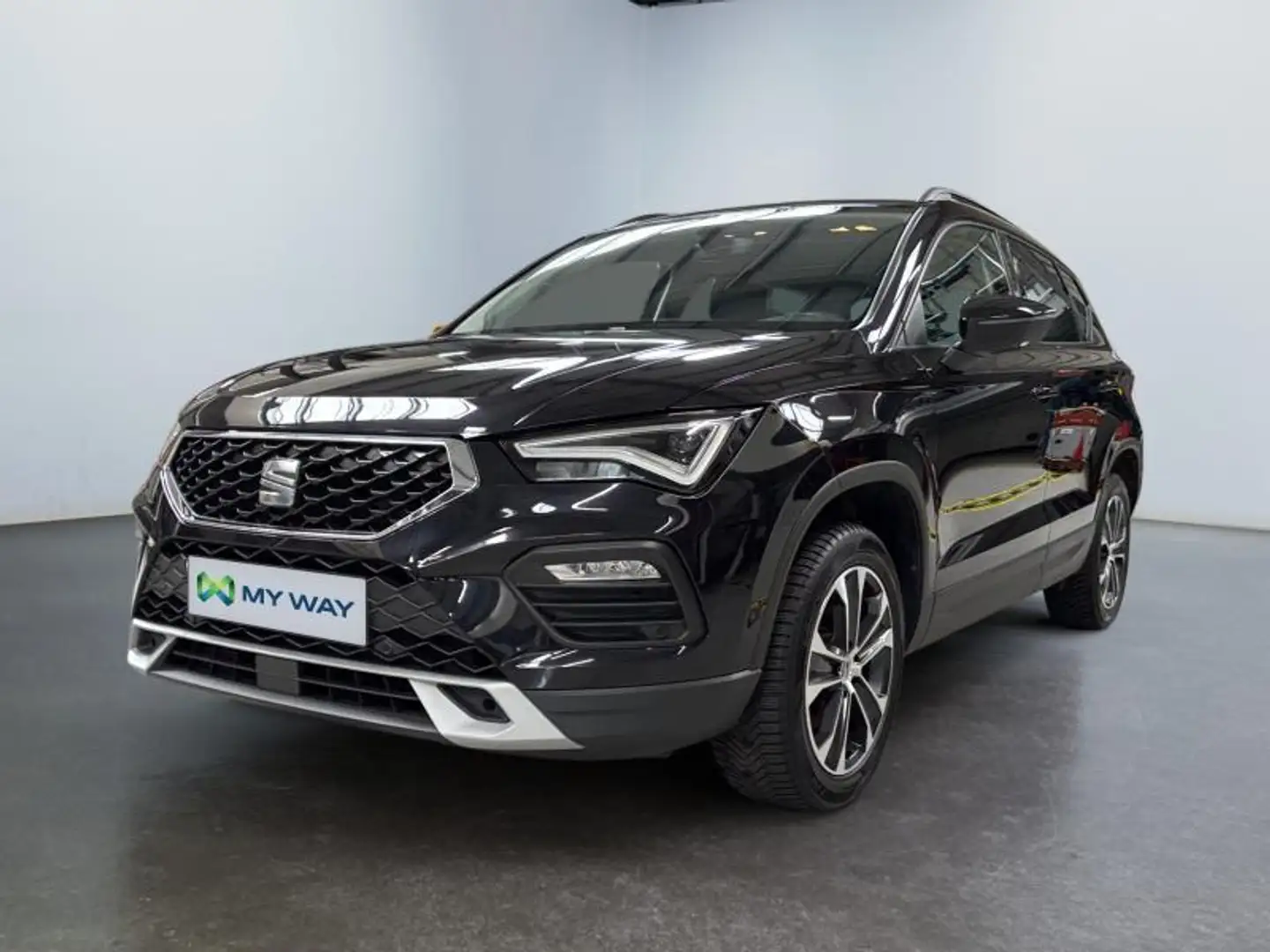SEAT Ateca Style-GPS*APP*caméra*clim*alcantara*sieges chauff Zwart - 1