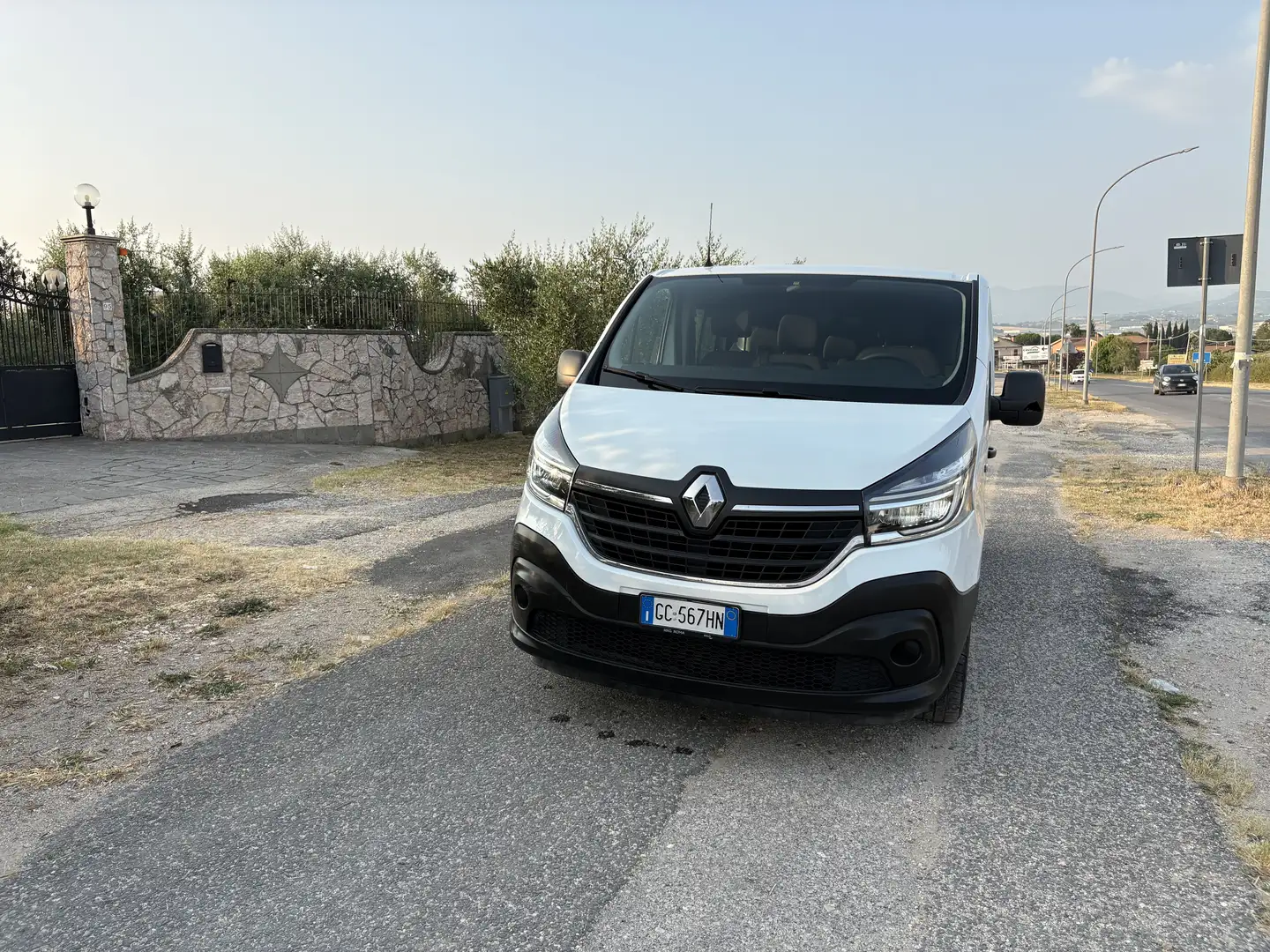 Renault Trafic 1.6 diesel 70kw - 6 posti - autocarro Bianco - 1