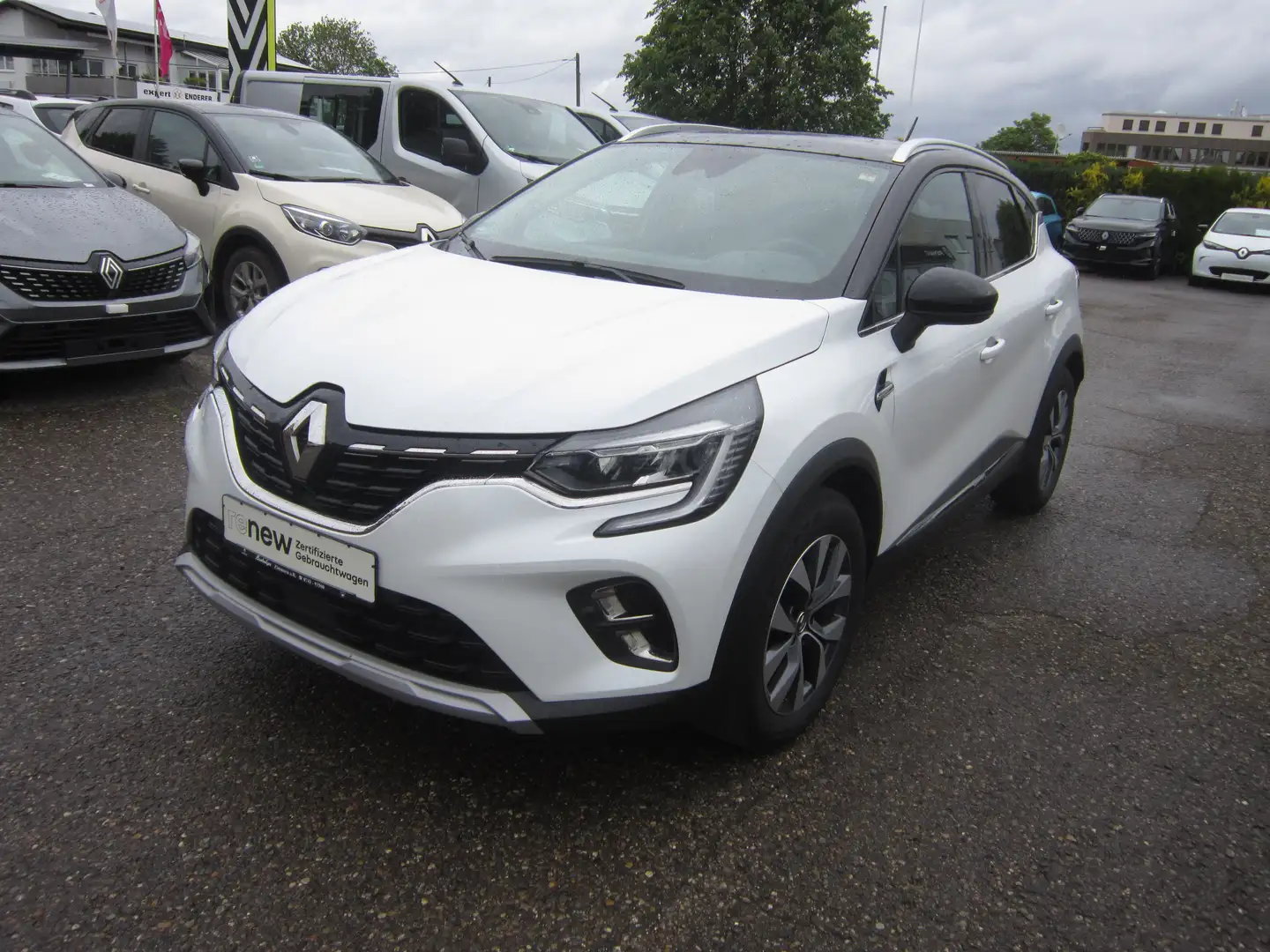 Renault Captur TCe 100 INTENS, Kamera, Sitzheizung, Navigation, Blanc - 1